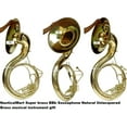 thumbnail image 3 of 24-inch Bell Superbrass BBb Sousaphone Natural un-lacquered Brass musical instrument gift, 3 of 4