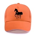 thumbnail image 4 of Gorras de béisbol con estampado divertido de caballo y corazón para hombres y mujeres, Unisex, ajustable, regalo para amantes de los caballos, Hip-Hop, ocio, sombreros de algodón, 4 of 4