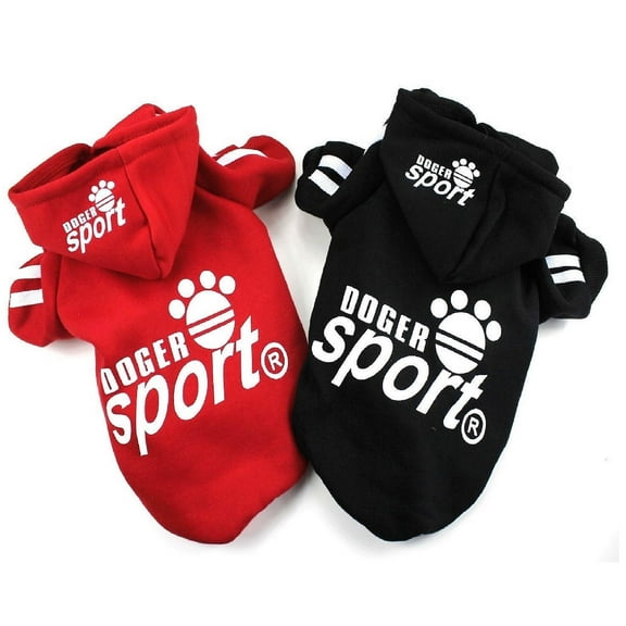 Small Dog Coat Hoodie Sweatshirt Pullover Sport Apparel Clothes