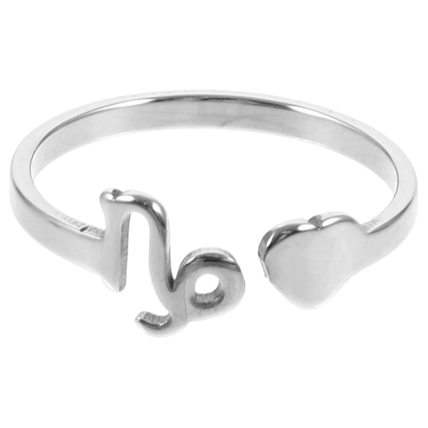 Anillo de astrología de constelación Anillo ajustable Anillo abierto para mujer Anillo abierto de constelación