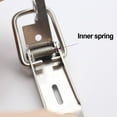 thumbnail image 4 of 4PCS Stainless Steel Spring Loaded Clamp Clip Case Box Latch Catch Toggle, 4 of 11