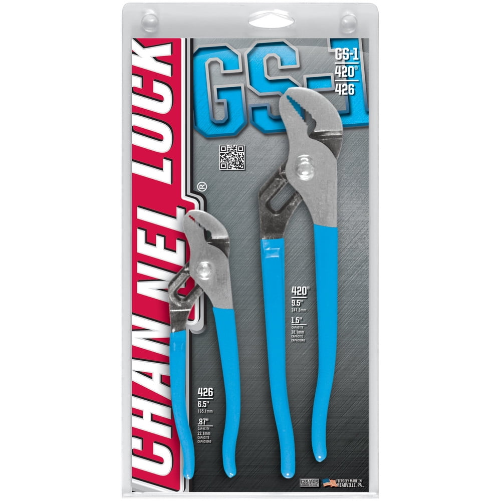 Channellock GS1 2Piece Tongue and Groove Plier Set
