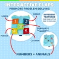 thumbnail image 4 of Actividad de aprendizaje para niños pequeños Toy Buckle Toys Bubbles Square, 4 of 5