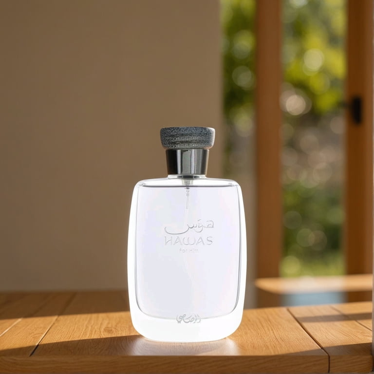 Rasasi Hawas, 3.38 oz EDP Spray, Aromatic Aquatic Fragrance