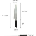 thumbnail image 6 of TrueCraftware– 10-1/2” Stainless Steel Japanese Cow Knife- Japanese Gyuto Cooking Knife Kitchen Meat Knife Cooking Meat Knife for Kitchen Cutting Vegetable Salad Boneless Japanese Chef Knife, 6 of 6