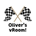 thumbnail image 3 of Sports Personalized Wall Decals for Boys Bedroom - Racing Flags on white Background DIY & Creativity Custom Name Wall Sticker - Size: 40 In x 36 In, 3 of 5