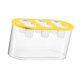 thumbnail image 4 of Caja de Cultivo Hidropónico, Herramienta Hidropónica de 6 Agujeros, Hidropónico, Caja de Cultivo para Vegetales de Interior Y Cultivo de Peces Amarillo, 4 of 8