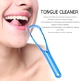thumbnail image 2 of Raspador de lengua Retire el revestimiento de la lengua Cepillo de lengua Cepillos de higiene bucal saludables, 2 of 9