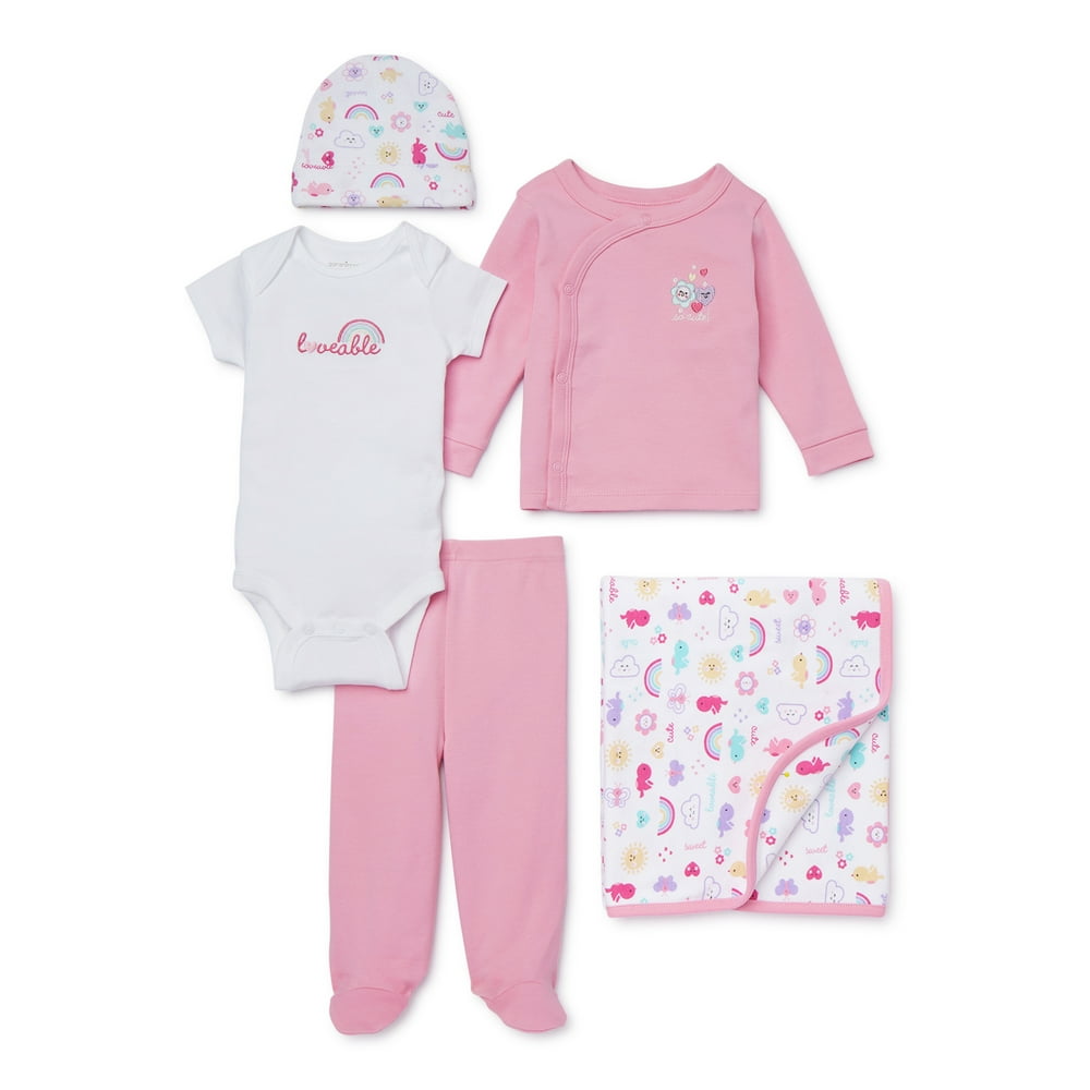 Garanimals Garanimals Newborn Baby Girl Clothes Baby Shower Gift Set