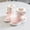 Pink, variant on Eltusu Girls Winter Snow Boots, Mid-Calf No Slip Warm Princess Windproof Boots Black Size 12 Little Kids