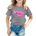 thumbnail image 1 of Birthday Girl Themed Printed Party For Toddlers T Shirt, 1 of 3