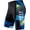Blue Green Bottom, variant on voofly Men's Cycling Biking Padding Shorts Stretch Road Bike MTB Riding Mens Bike Shorts Gel Padded Biking Clothing Tights Blue Green S