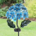 thumbnail image 4 of Solar Lights Outdoor Hydrangea Flower Decorative Garden Stake Waterproof LED Flower for Lawn Patio Backyard Decoration, 4 of 8