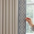 thumbnail image 1 of Cortinas VisionaryHomeDesign color marfil, mezcla de algodón, blackout, 1 of 9