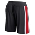 thumbnail image 3 of Men's Fanatics Black Portland Trail Blazers Referee Iconic Mesh Shorts, 3 of 3