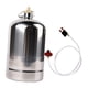 thumbnail image 5 of Cilindro de gas inflable de acero inoxidable para estufa de gas, cocina al aire libre, pesca. 1.5L, 5 of 9