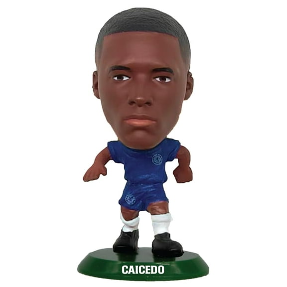 SoccerStarz - Chelsea Moises Caicedo - Home Kit (Classic Kit)