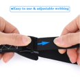 thumbnail image 3 of Correas de amarre ajustables MOOCY para kayak, 300 libras, negras, 3 of 8