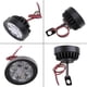 thumbnail image 3 of 2Pcs Motorcycle Auxiliary Lights Flashing Turn Signal Fog Light DRL Daytime Running Lights 6 LED Work Light, 3 of 5