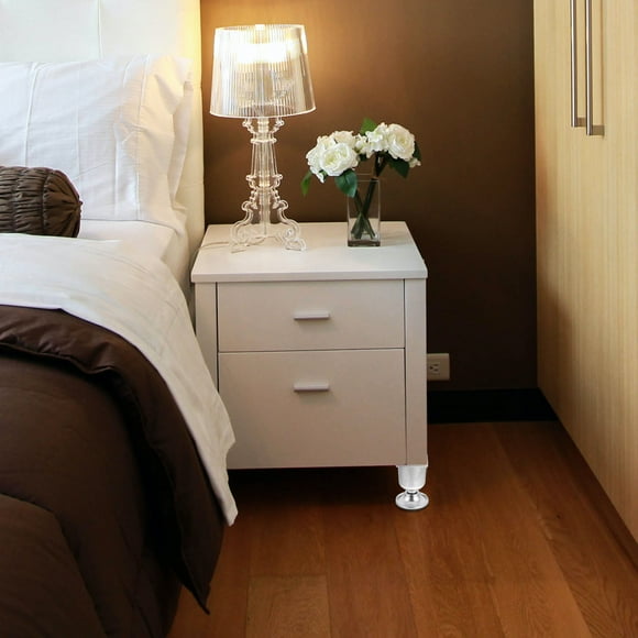 Hytrove 4Ud Patas Elegantes Plateadas Para Muebles Y Repuesto De Sofá