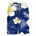 thumbnail image 5 of Aobny Tropical Mens Shorts with Liner Board Shorts Slim Men's Shorts Casual,XXL, 5 of 6