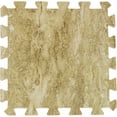 thumbnail image 3 of Sorbus Faux Marble Floor Mat 3/8-Inch Thick Foam Interlocking Flooring Tiles with Borders, 3 of 5