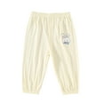 thumbnail image 2 of Antinious Kids Casual Sweatpants,Toddler Outer Pants,Summer Print Children Repellent Pants Pants Ankle Tied Casual Outerwear Pants Long Pants,100,, 2 of 3