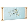 thumbnail image 1 of Unique Bargains Wood Needlepoint Embroidery Scroll Frame 33x12' Cross Stitch Frame Needlework Frame, 1 of 6