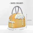 thumbnail image 2 of Fotbe White Ice Cream Pattern Lunch Bag , Insulated Lunch Box, Small Leakproof Cooler Food Lunch Containers Reusable Lunch Tote Bags, 2 of 6