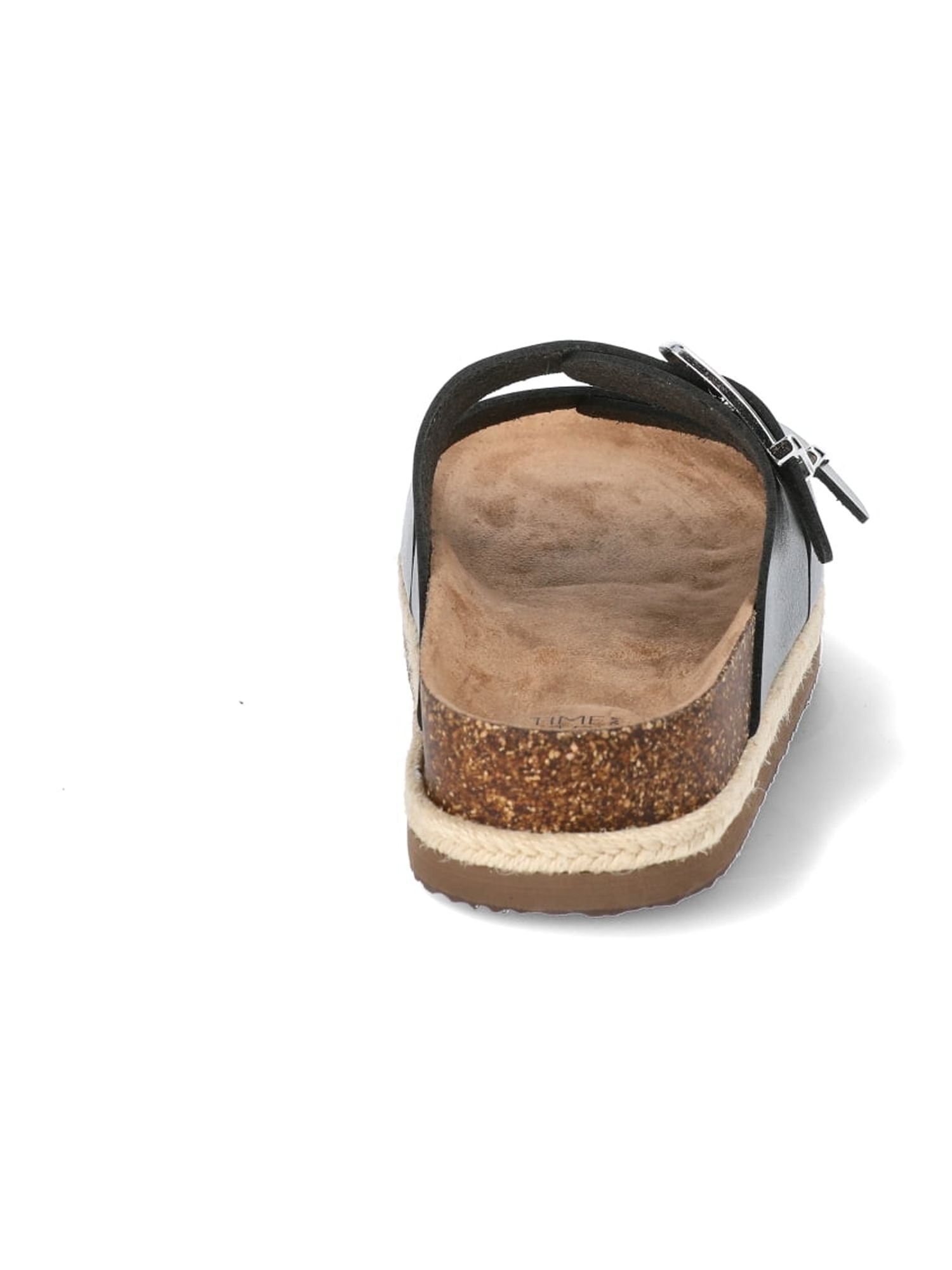 Time and Tru Women's Platform Footbed Slide Sandal