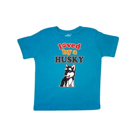 

Inktastic Siberian Husky Dog Puppy Gift Toddler Boy or Toddler Girl T-Shirt