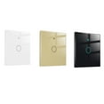 thumbnail image 3 of Tssuoun Tuya Smart Light Switches App Remote Control Panel Voice Timing Module Household Office Living Room Black, 3 of 6