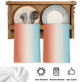 thumbnail image 5 of Red Light Blue Ombre Kitchen Towels Set of 4, Abstract Modern Art Aesthetics Absorbent Dish Towels for Kitchen, Microfiber Hand Towel, Quick Drying Tea Towel for Cleaning Decorative Dishcloths, 5 of 7