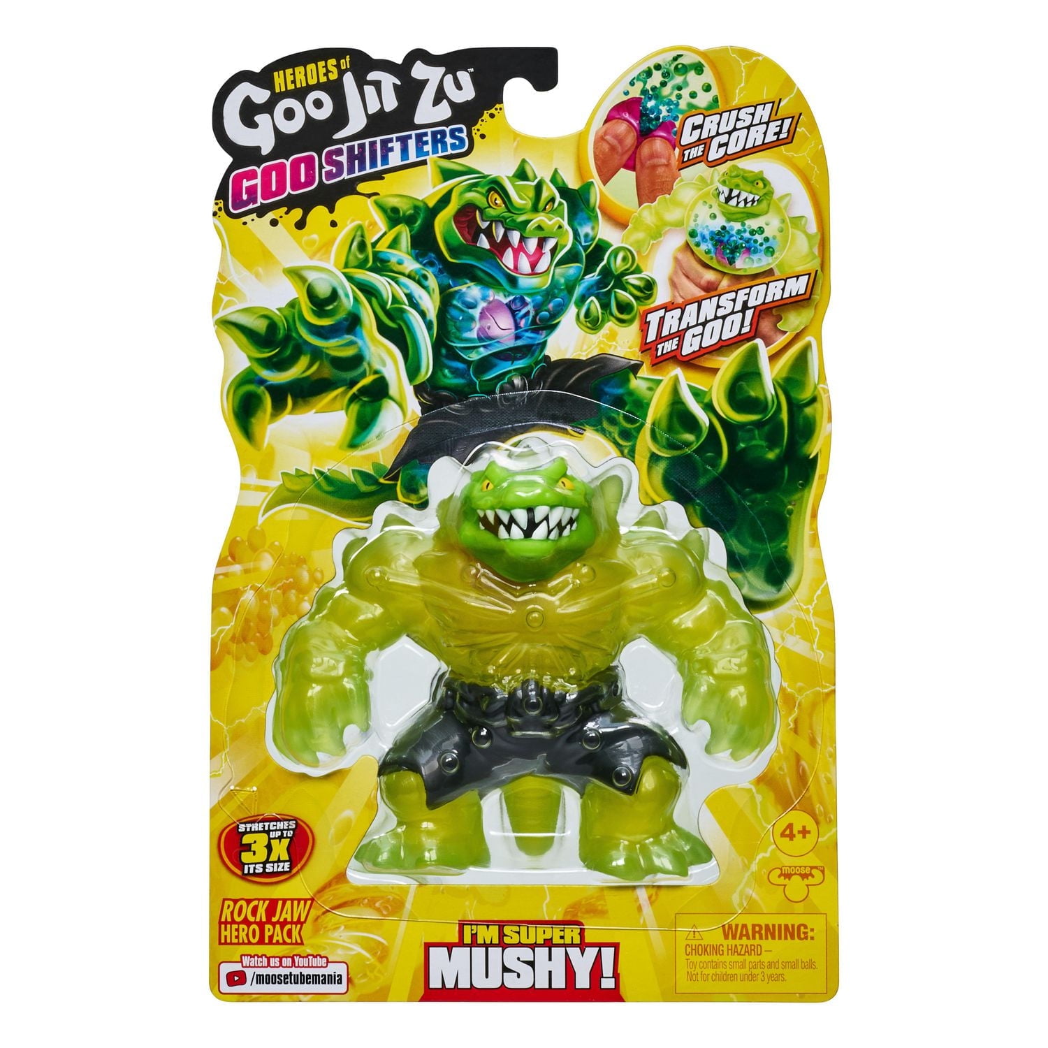 Heroes Of Goo Jit Zu Goo Shifters Hero Pk Rock Jaw - Walmart.ca