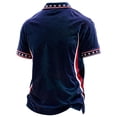 thumbnail image 3 of 9/11 25th Anniversary Shirt Faith Hope Courage Printed Mens Polos | 9/11 25th Anniversary Shirt Vintage Memorial Printed Short Sleeve Polo Courage Patriotic American Flag Honor Tee Black,XL, 3 of 3
