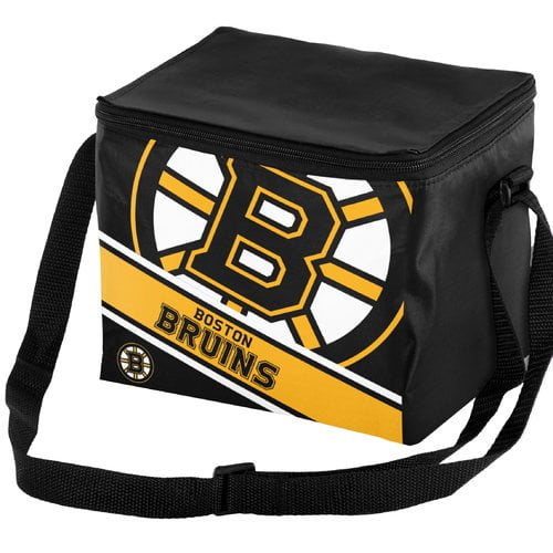 Pittsburgh Steelers Big Logo Stripe 6 Pack Cooler