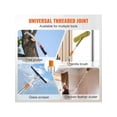 thumbnail image 6 of Manual Pole Saw, 4.6-9.8 Ft Extendable Tree Pruner, Sharp Steel Blade For High Branches Trimming, Manual Branch Trimmer With Lightweight Aluminum Alloy Handle, For Pruning Palms And Shrubs, 6 of 10