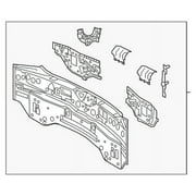 Genuine OE Toyota Rear Body Panel - 58307-F4021
