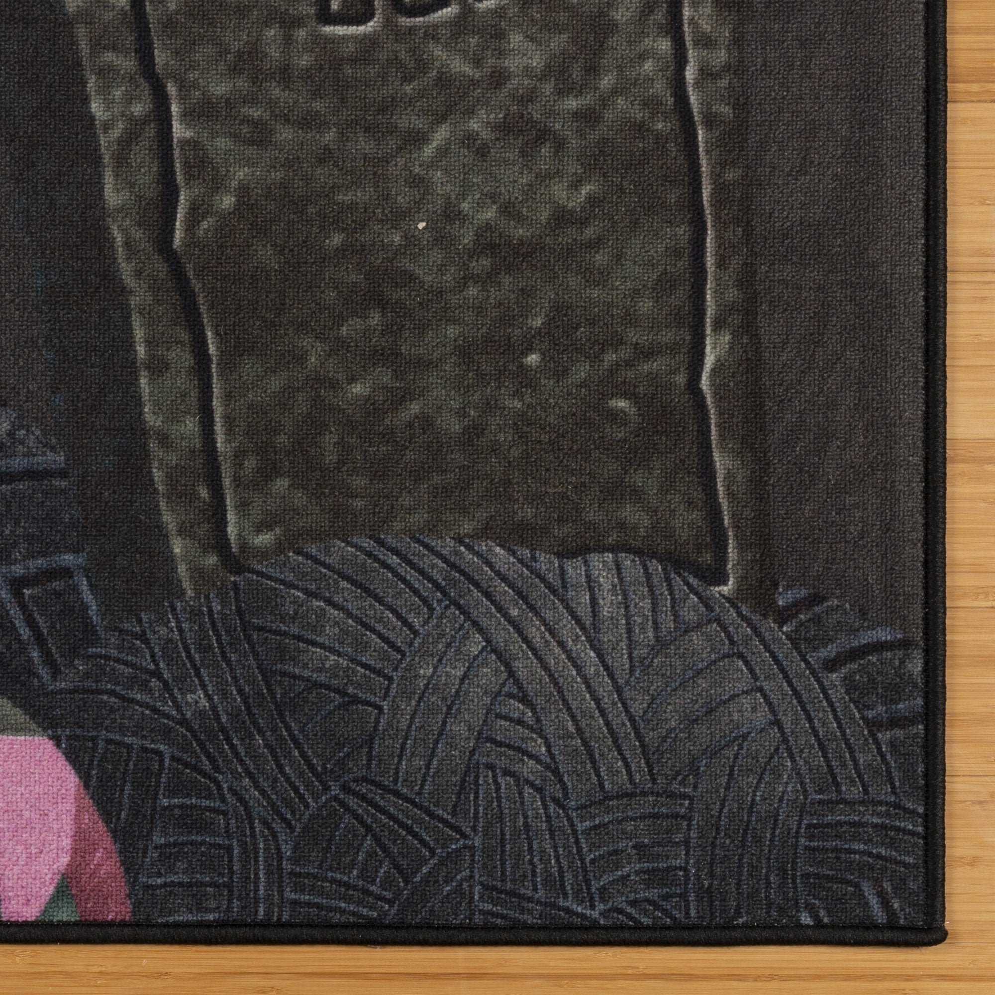 Disney Nightmare Before Christmas Jack and Sally Digital Printed Youth Indoor Area Rug, 54"x78"