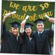 thumbnail image 4 of Houderco De Fiesta De Graduación En Dorado We Are So Proud of You, 4 of 8