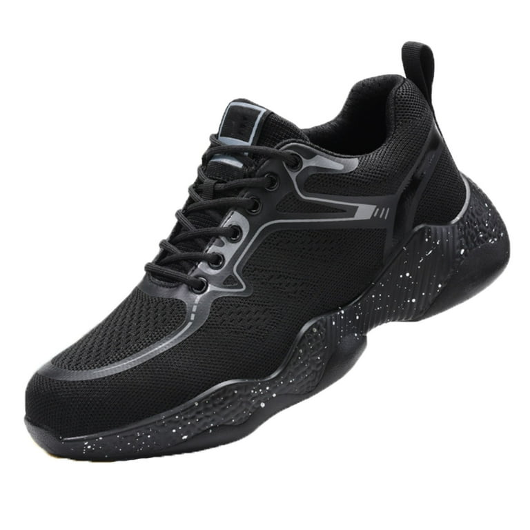 AUXDIQ Safety Trainers Men Womens Steel Toe Trainers Lightweight