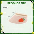 thumbnail image 2 of 56-58cm hat circumference sunscreen straw hat female summer cute fruit empty top hat sun hat adult styletype:style3;, 2 of 5
