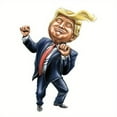 Trump Cowboy Cap Decal Sticker for car, Bumper, Truck, Window, Laptop