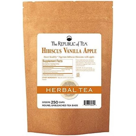 Hibiscus Vanilla Superflower Tea  250 Tea Bag Bulk