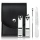 thumbnail image 2 of Juego de cortaúñas Kit de herramientas de manicura de acero inoxidable | Set de aseo de 4 piezas para hombre y mujer | Incluye cortaúñas y palillos para las orejas | Duradero resistente a la, 2 of 2