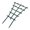 Green, variant on 3PC Plastic Plants Support Stand | Garden Plants Stake for Climbing Vines | Tomato Cucumber Flower Growth Rack | Stackable Plants Trellis for Vegetable Garden & Indoor Potted Plants