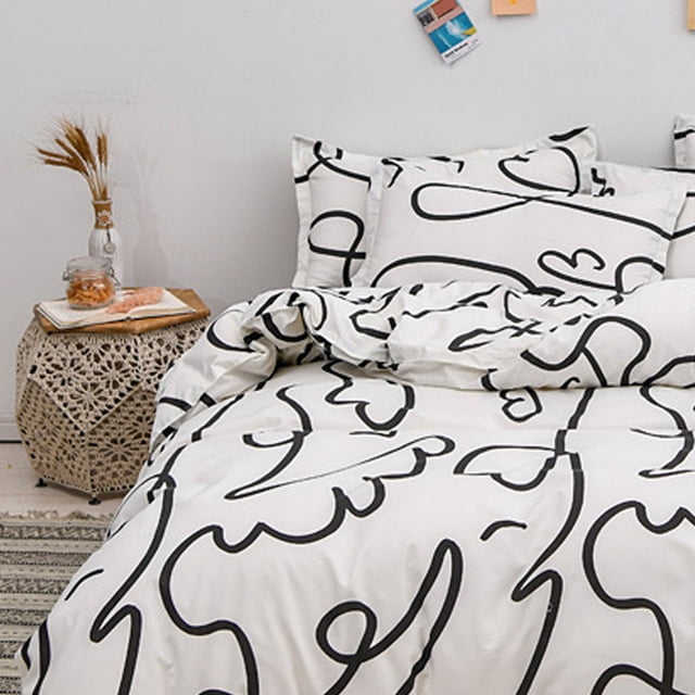 Full Bedding Set,Home Bed Set 3pcs Bedding Comforter Sets Bed Sets Leading Edge Technology