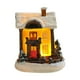thumbnail image 2 of Fiudx Farol Decorativo Navideño, Casa Pequeña con Luz Led, Brillo Cálido y Romántico, Decoración para Fiestas, Mesas U Oficina, Funciona con Pilas, Ideal para Vacaciones, Juego de 1 Pieza., 2 of 2