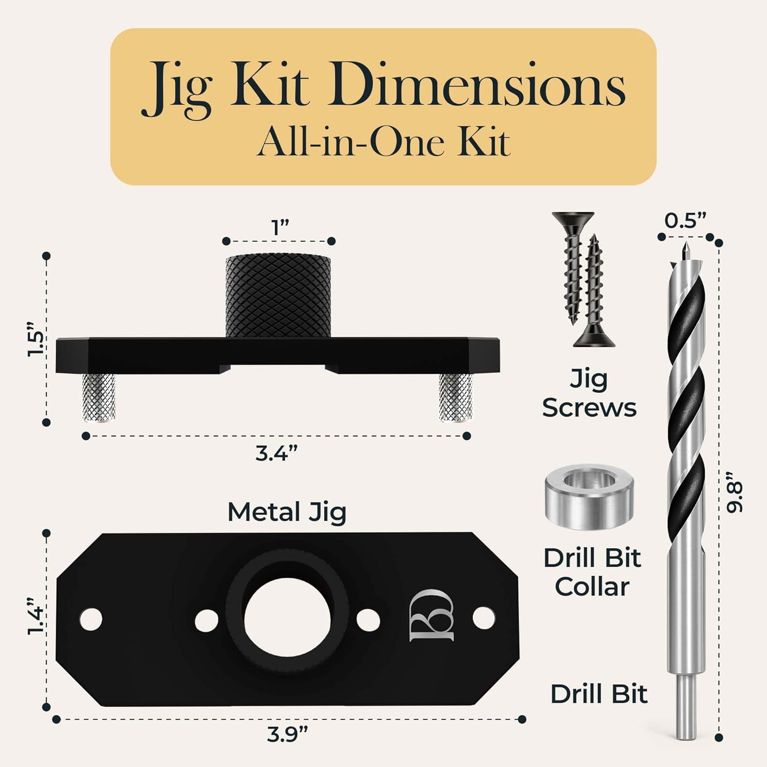 Invisible Floating Shelf Bracket 5 Inch Rod 1/2 inch Diameter Heavy Duty with Jig – Hidden Metal Mantel Mount for Wall Shelves – Floating Shelf Hardware for Bathroom, Kitchen & Living Room (4 Pack)
