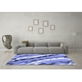 thumbnail image 3 of Ahgly Company Machine Washable Indoor Rectangle Animal Blue Modern Area Rugs, 5' x 7', 3 of 4